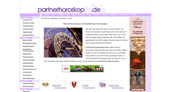 Desktop Screenshot of partnerhoroskop24.de